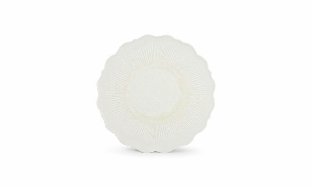 Plat Bord 21,5 cm White Floret