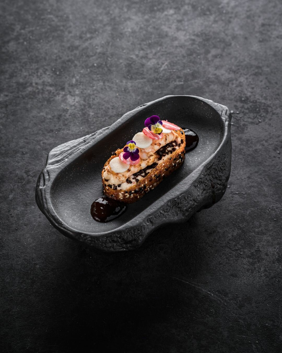 Natuursteen Lava bord 23 cm Raw by RBC