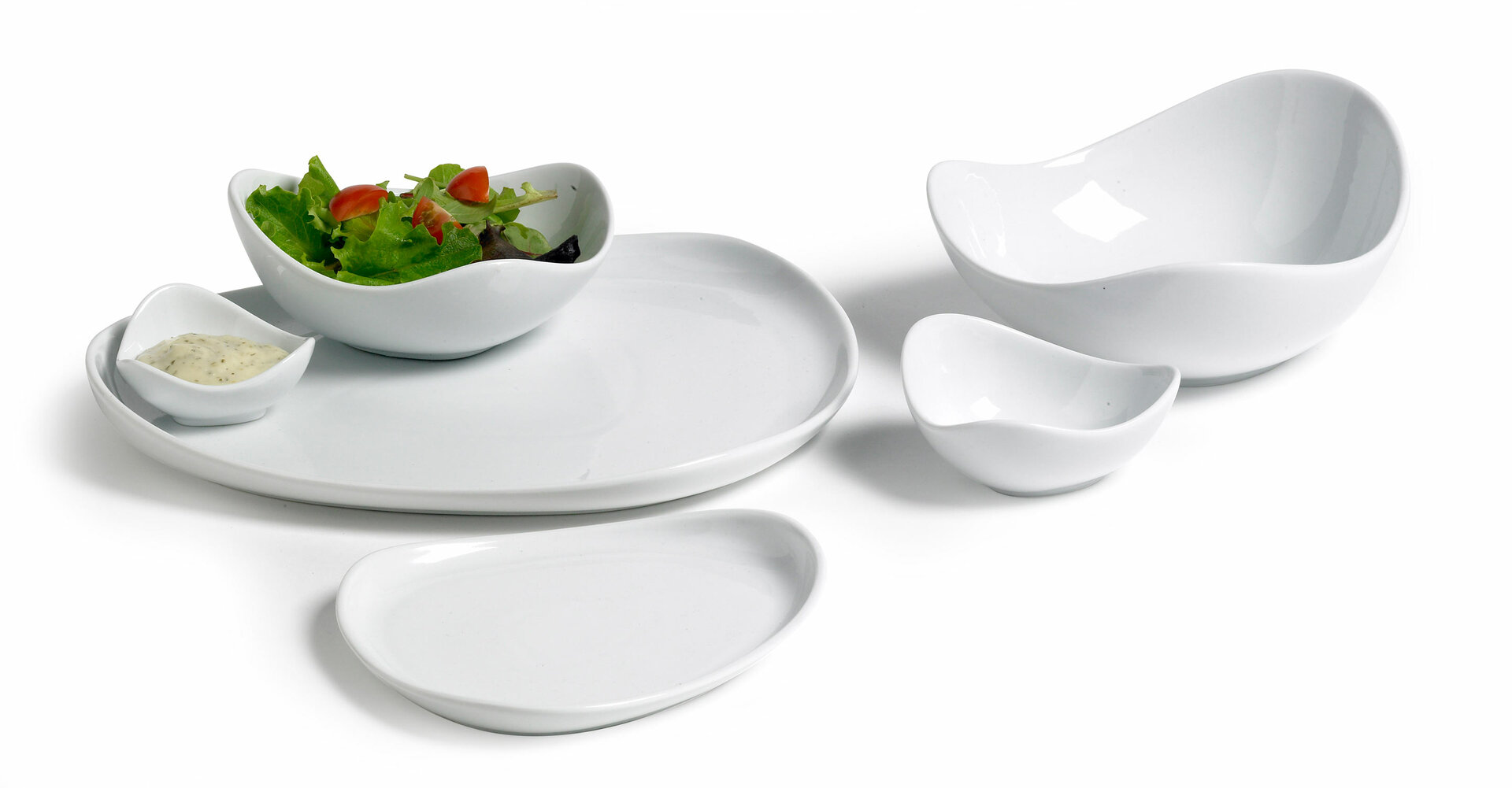 Kom 10 cm ovaal Triangolo 