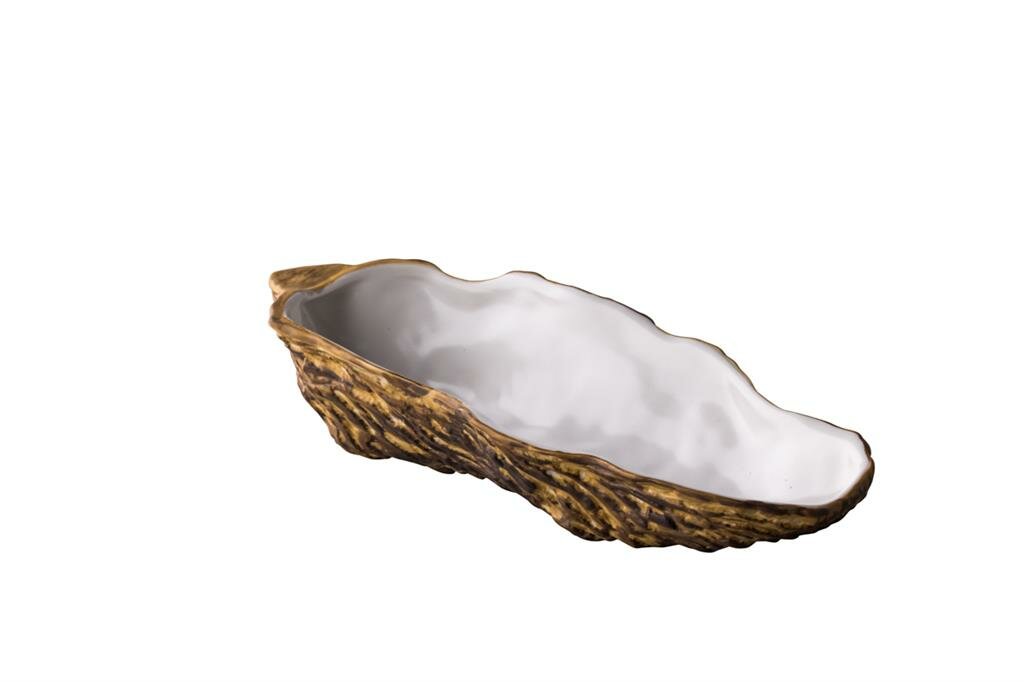 Oester schelp bord 24 cm Raw by RBC