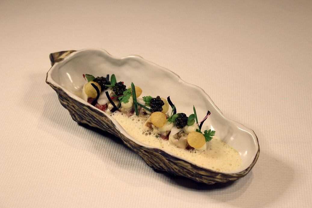 Oester schelp bord 24 cm Raw by RBC