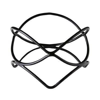 Buffetverhoger Rond 20 x 15 cm Zwart