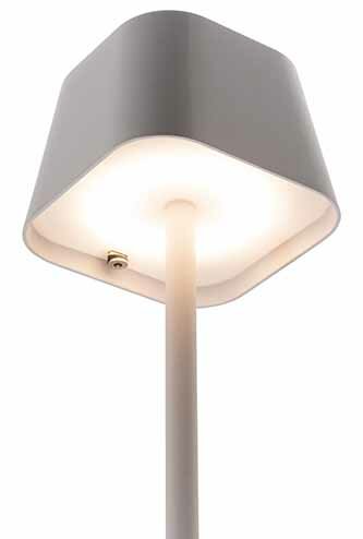 Tafellamp 38 cm Georgina Wit Securit