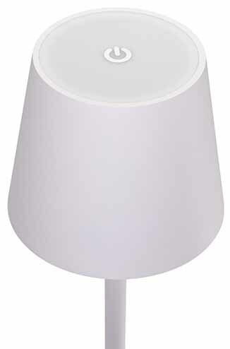 Tafellamp 38,5 cm Feline Wit Securit