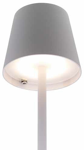 Tafellamp 38,5 cm Feline Wit Securit