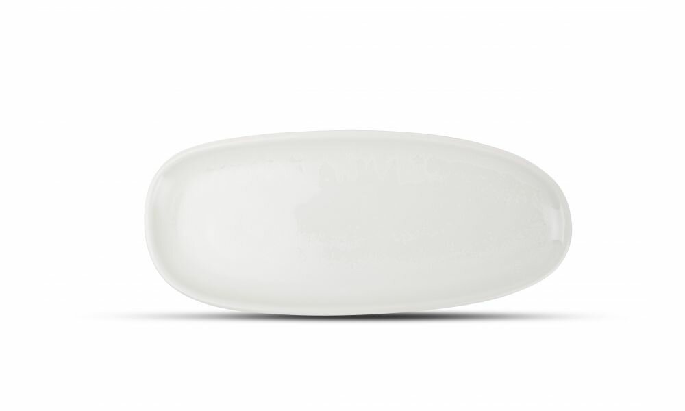 Bord langwerpig Ceres wit 34x14,5cm