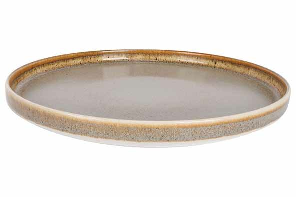 Plat bord groen 27 cm Melia