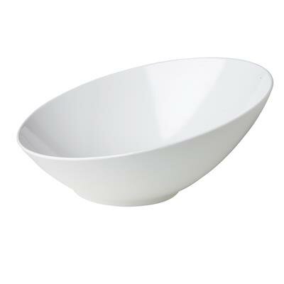 Buffetschaal Schuin Wit Melamine
