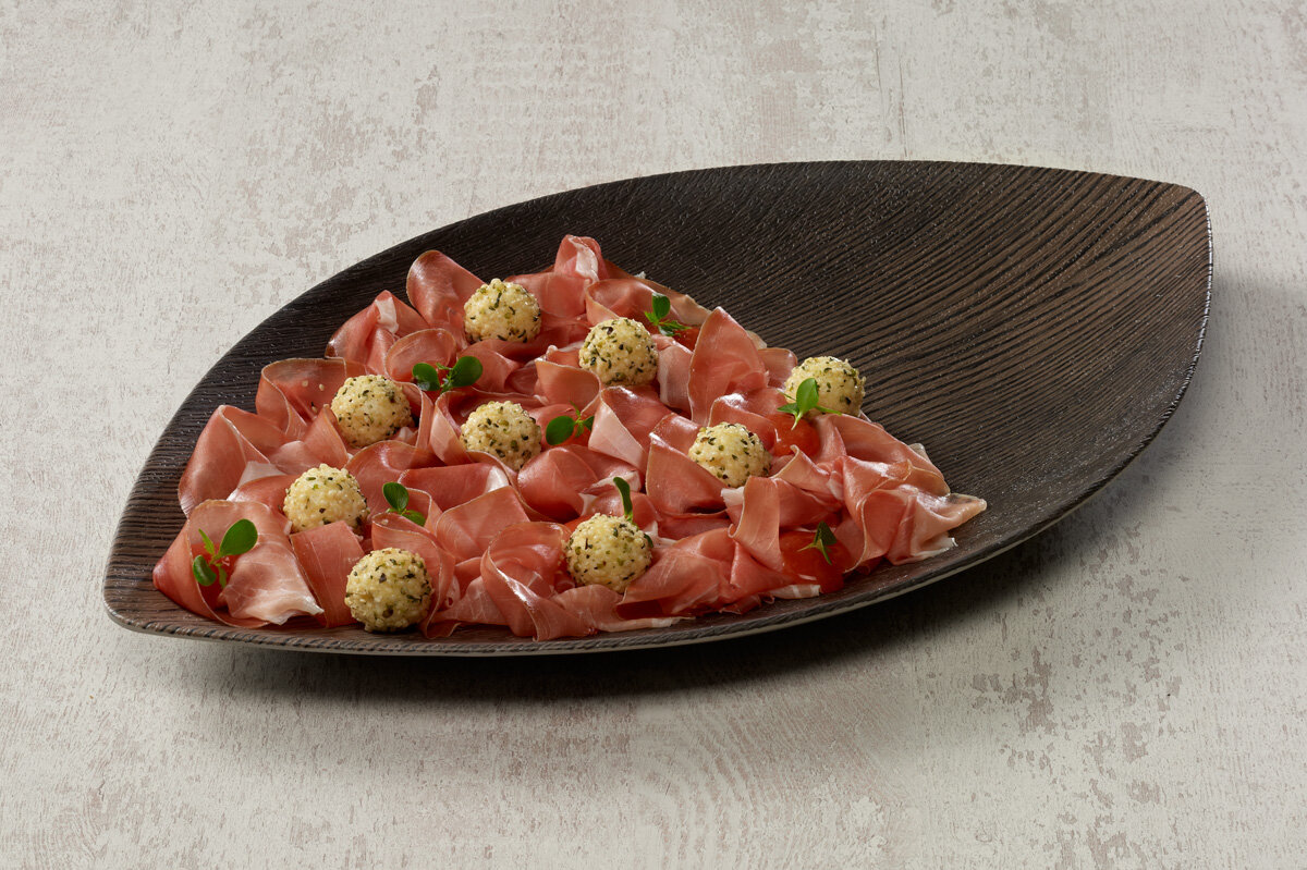 Buffetschaal Bananenblad 40 x 25,3 cm Melamine