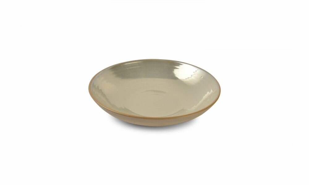 Diep Bord 25 x 5,5 cm Pearl Ostra