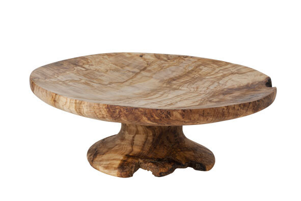 Taartplateau 28 cm Olijfhout Cosy &amp; Trendy
