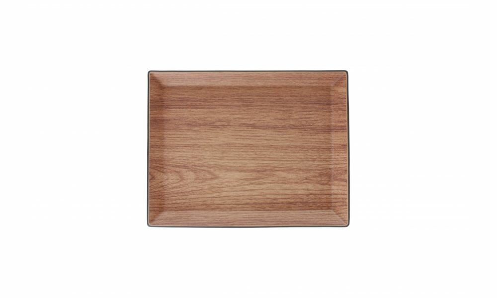 Serveerschaal 29,5 x 23 x 2 cm Bruin Buffet