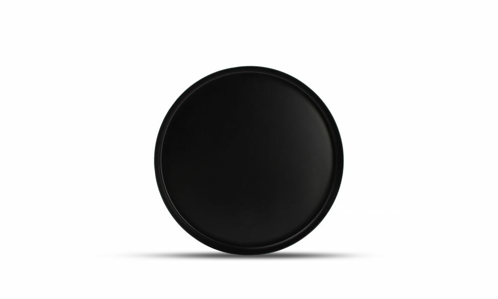 Dienblad 25 x 2,5 cm Zwart Palace