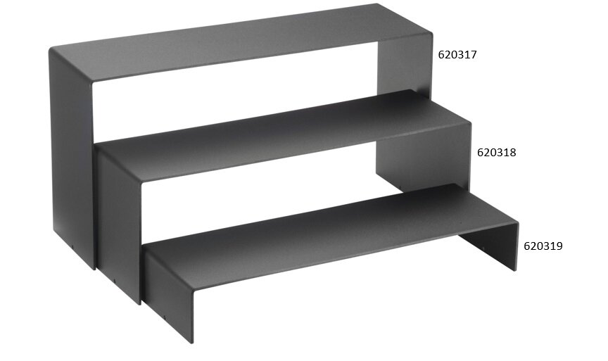 Buffetverhoger 57,5 x 17 x 30 cm Grijs Caleido