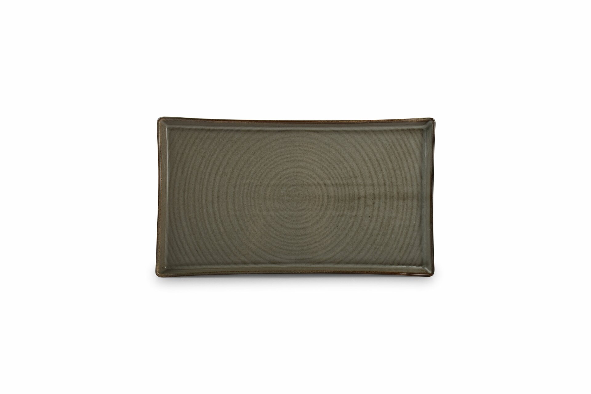 Bord rechthoekig 30 x 17 cm Ceres Grey Line