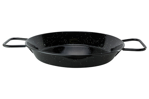 Paellapan 26 cm Ge&euml;mailleerd Staal 