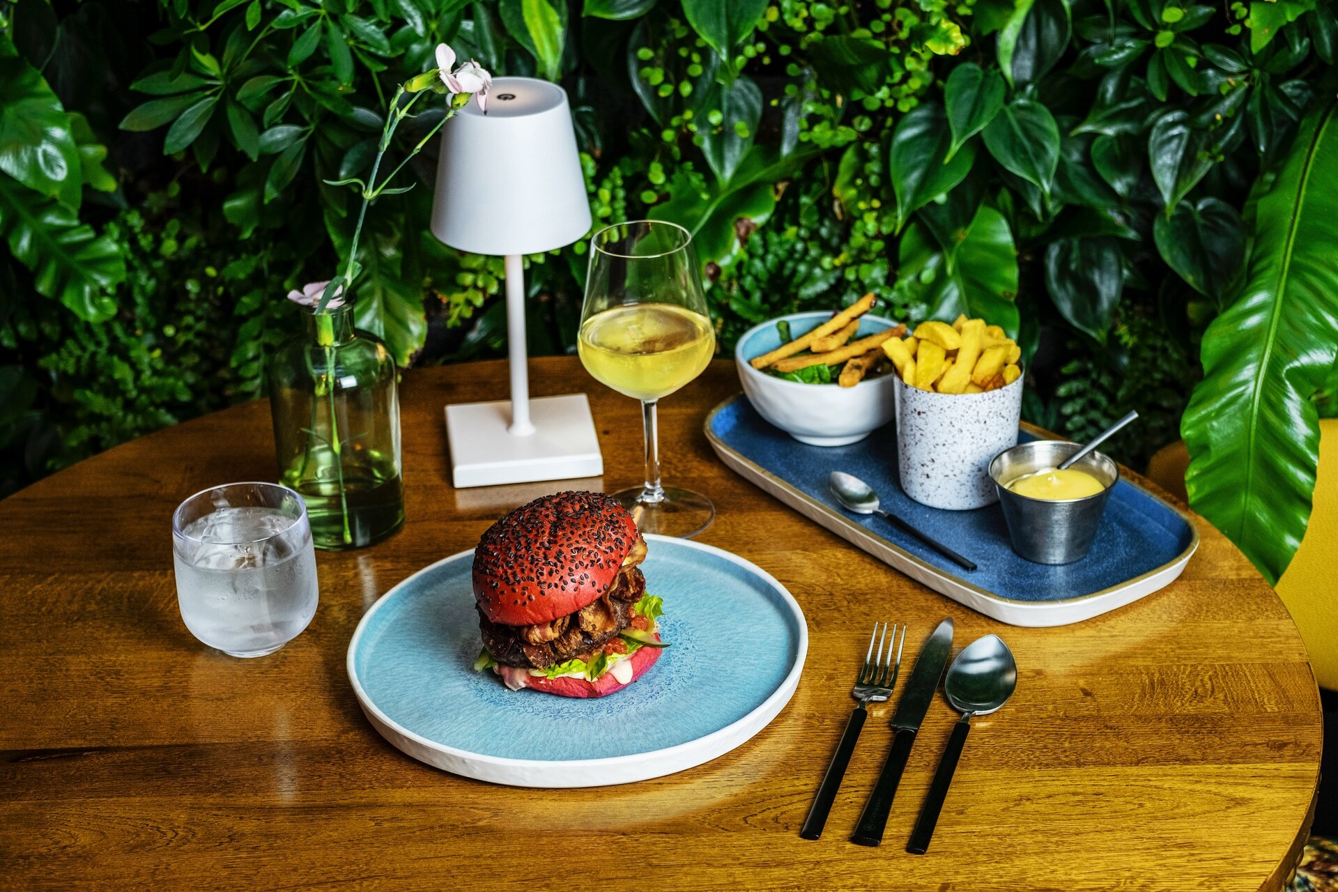 Plat Bord 21 cm Ocean Light Blue Melamine