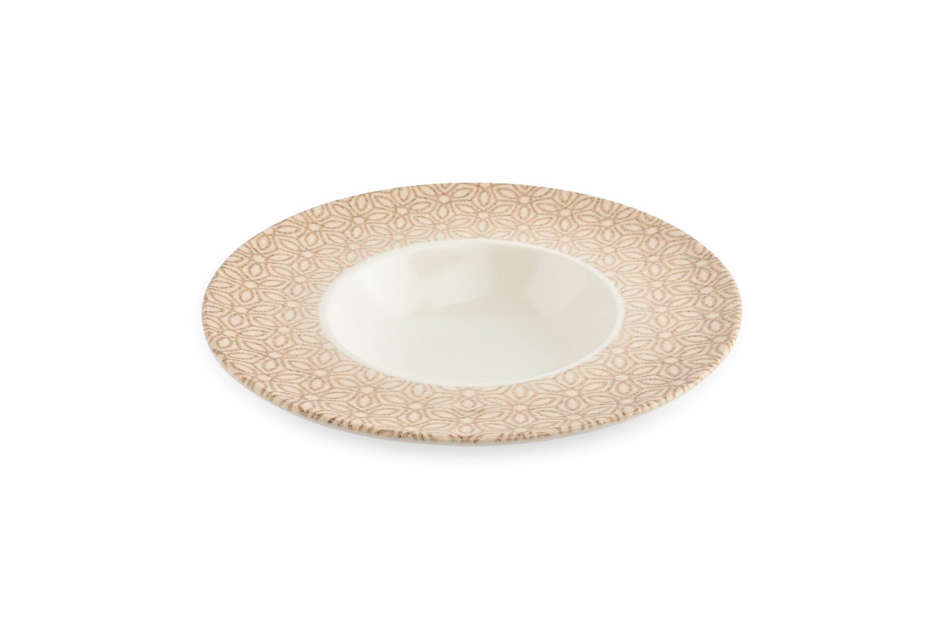 Pastabord 29 cm Telha beige