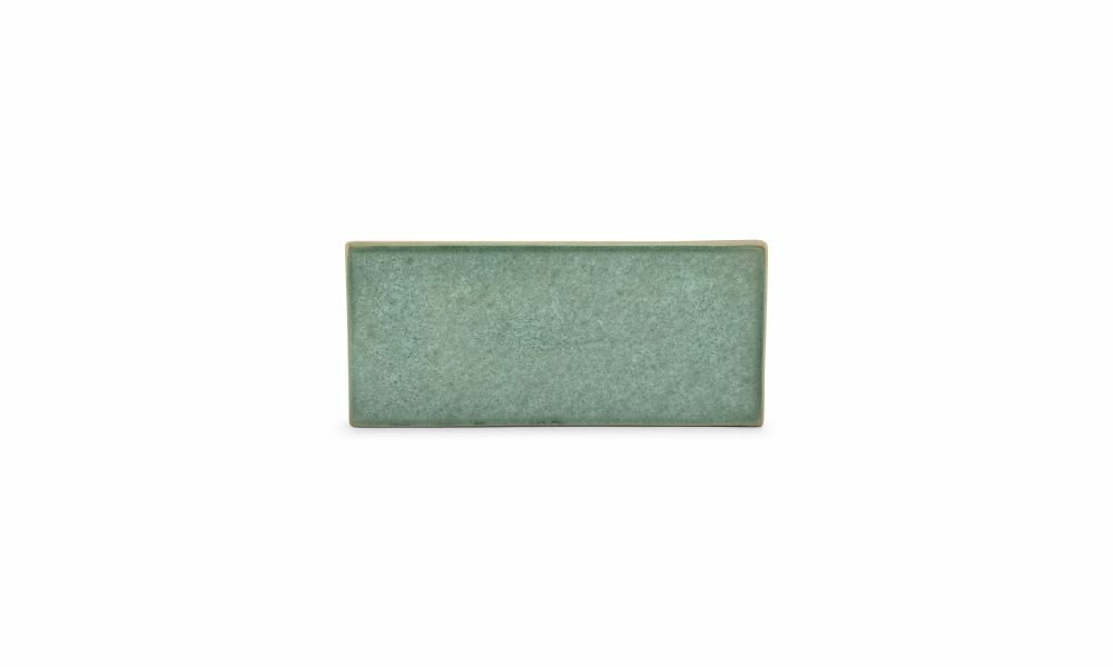 Serveerbord 25,5 cm x 11,5 cm groen Terra