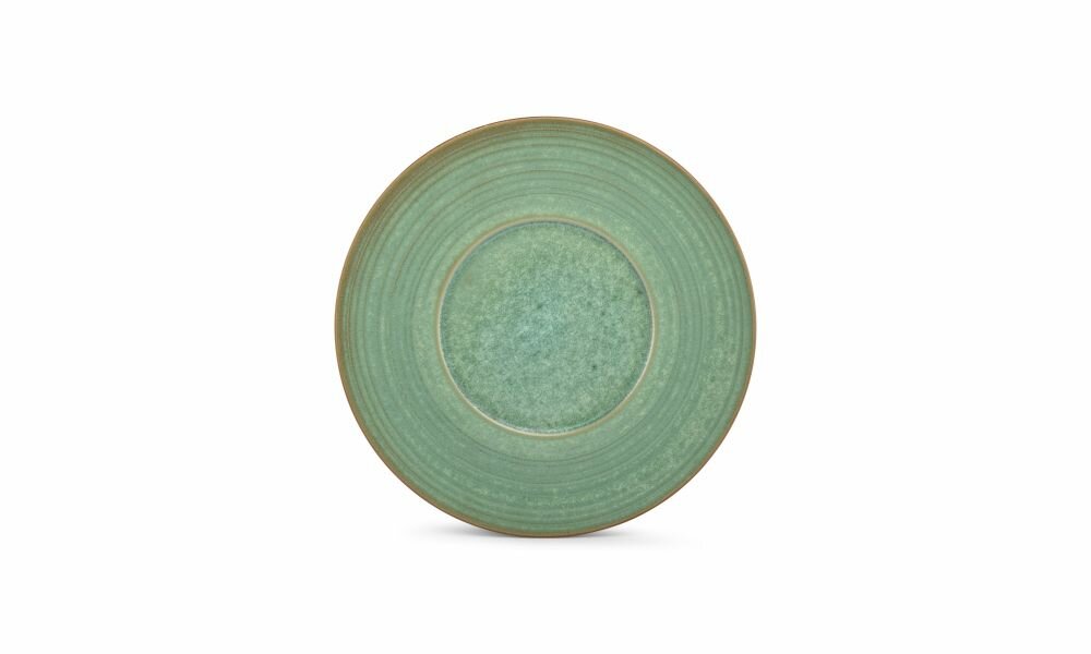Bord 27 cm groen Terra