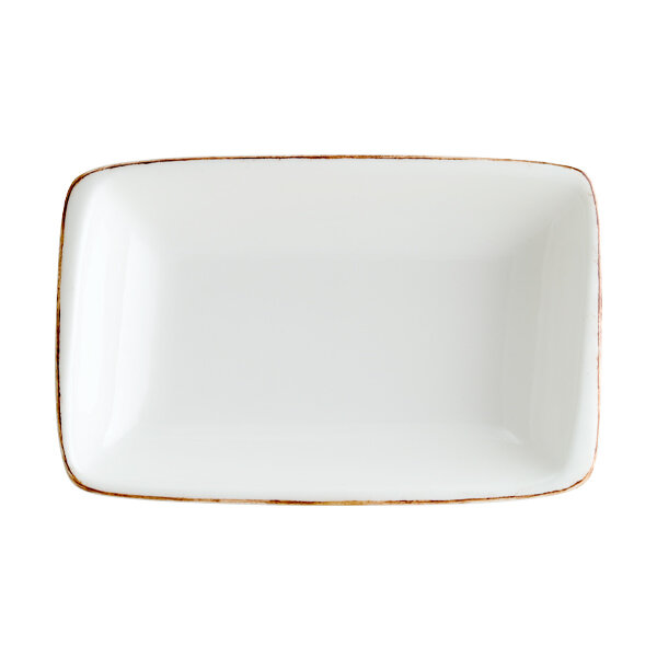 Schaal 15x9 cm Bonna Retro Off-white