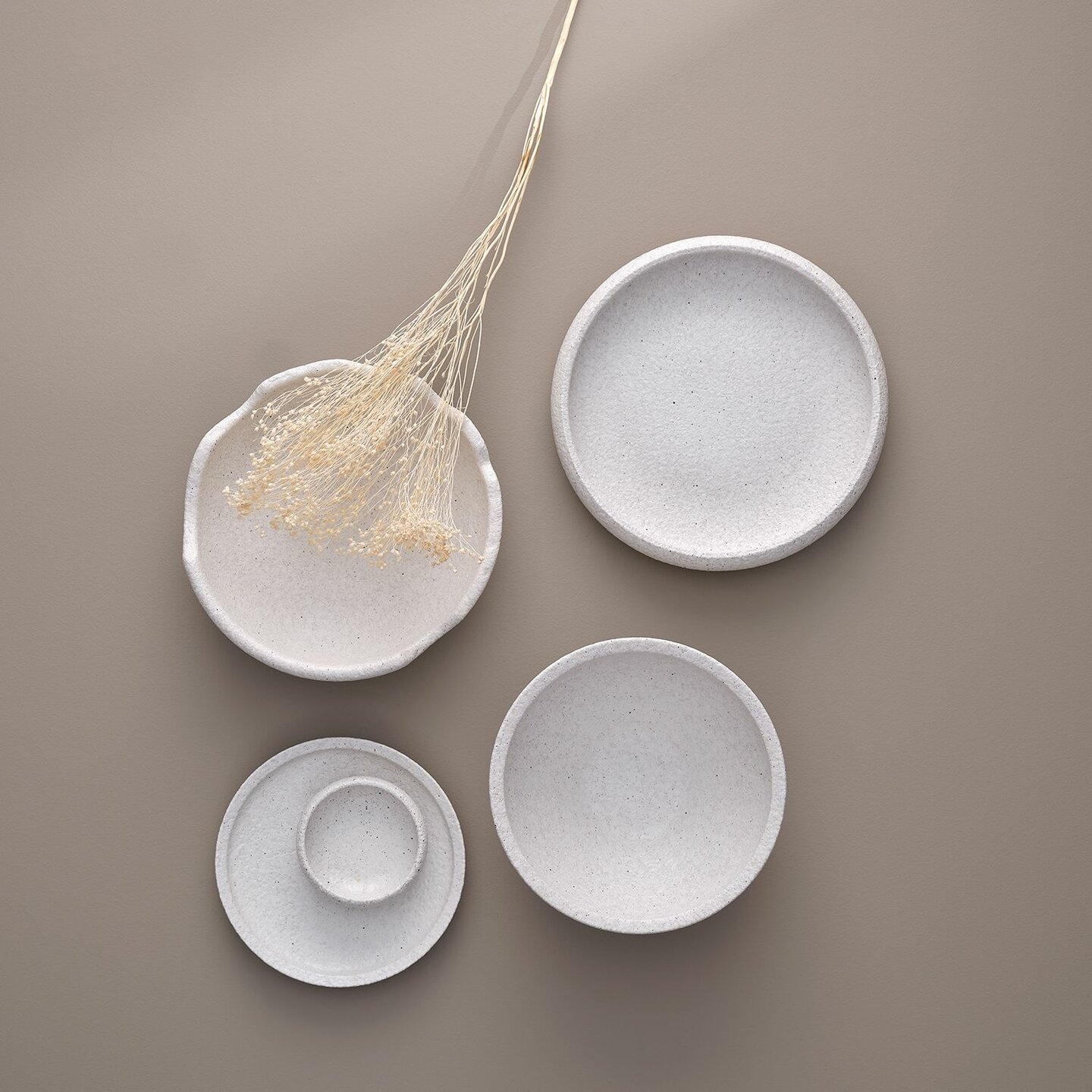 Bord 25 cm Calca White