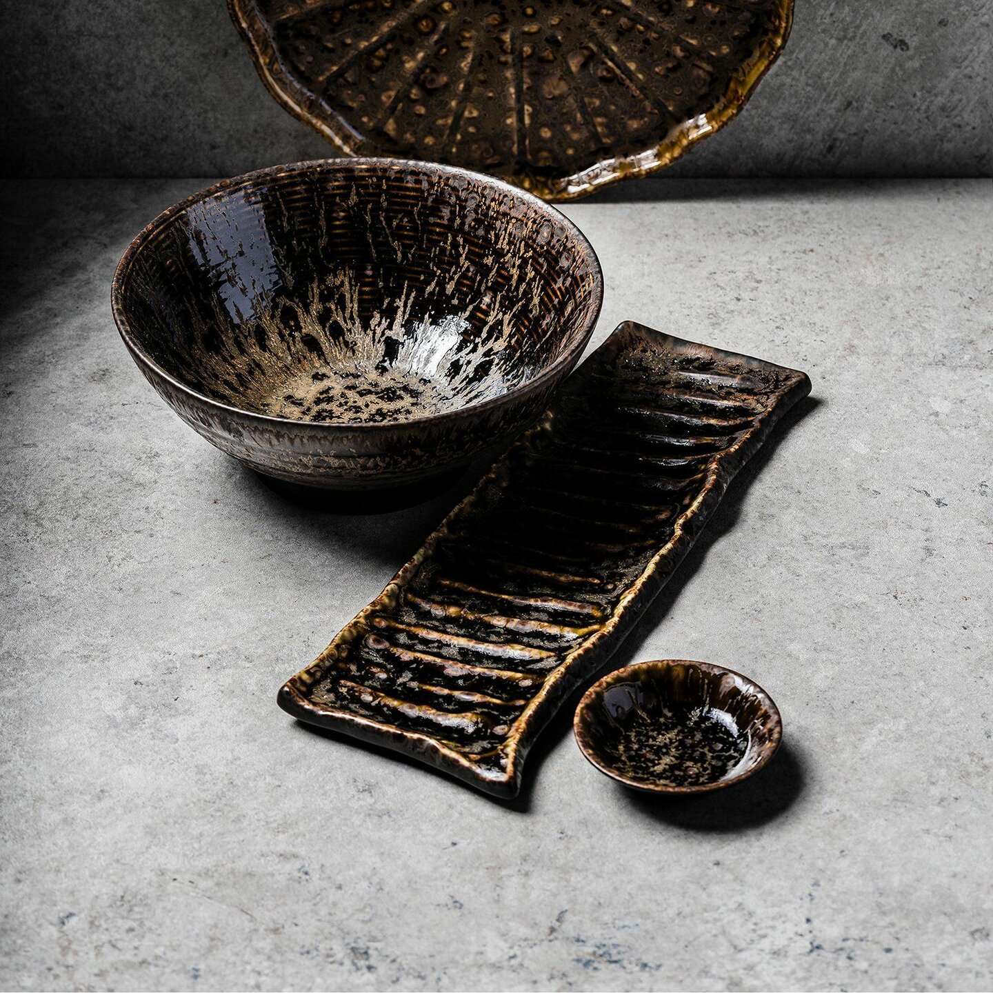 Diep bord 7,5 cm x 2 cm Autumn Umi