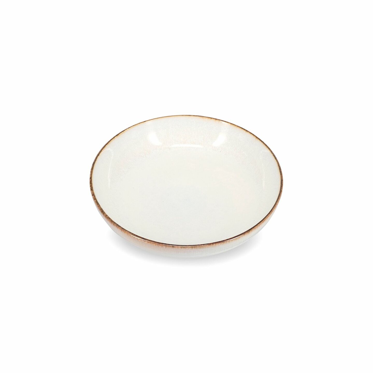 Diep bord 22 cm Artisan wit