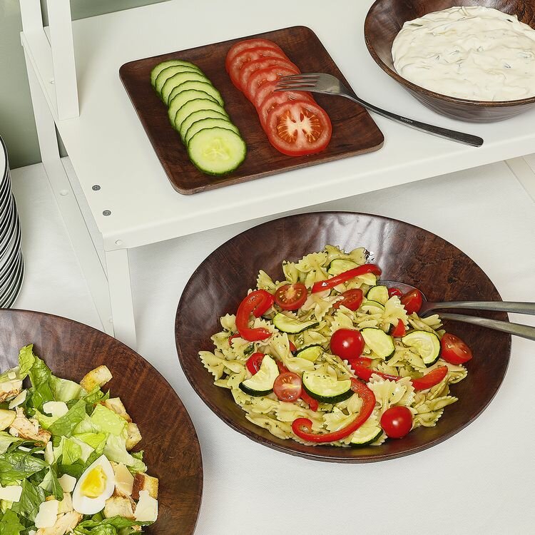 Serveerbord 18 cm Chestnut Omni