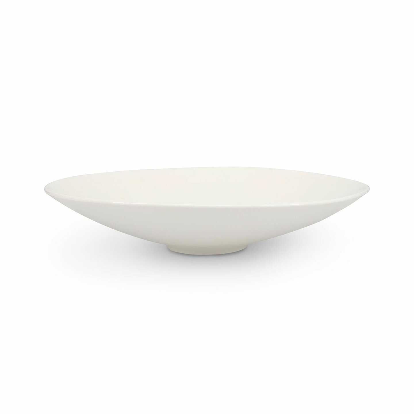 Diep bord 27cm wit Contour