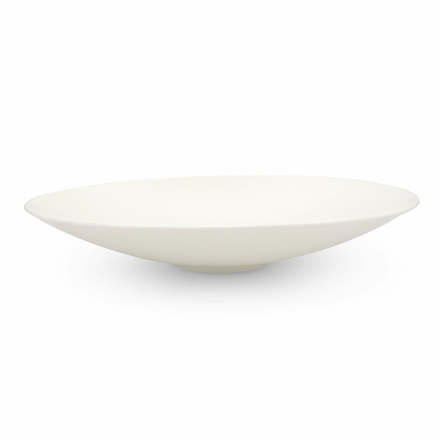 Diep bord 30cm wit Contour