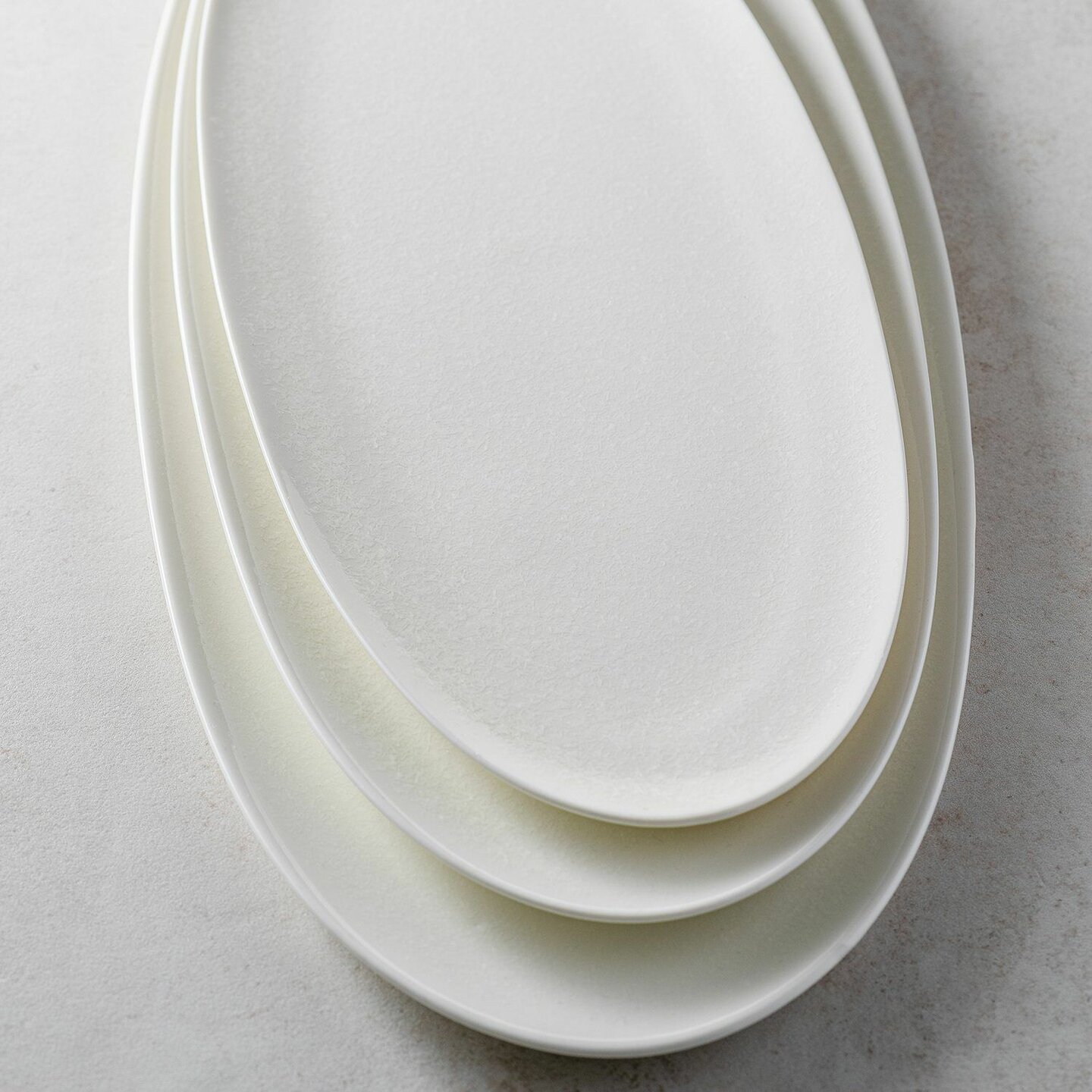 Serveerschaal 45,5cm wit Contour