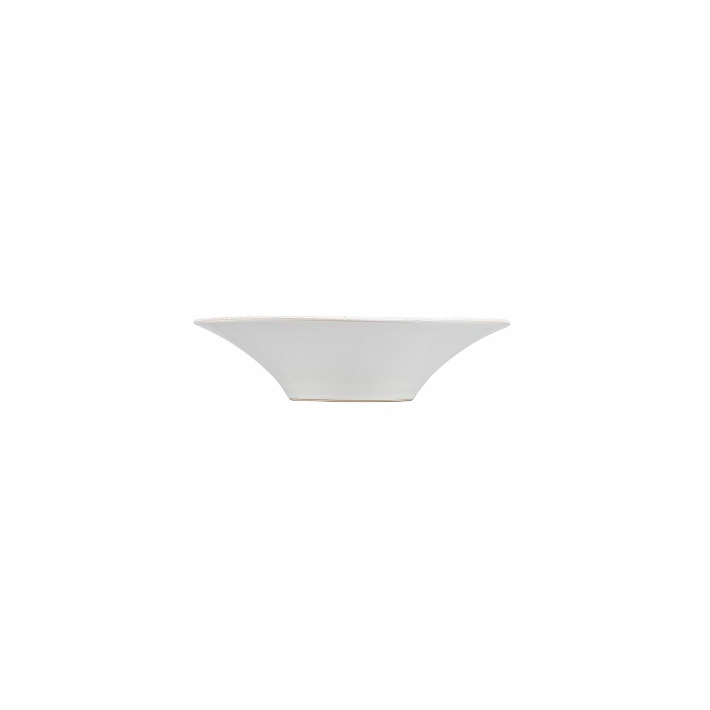 Diep bord 20,5 cm gestreept White Brass