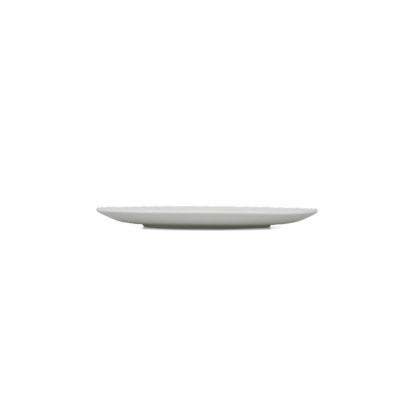 Bord 25 cm Bloom white