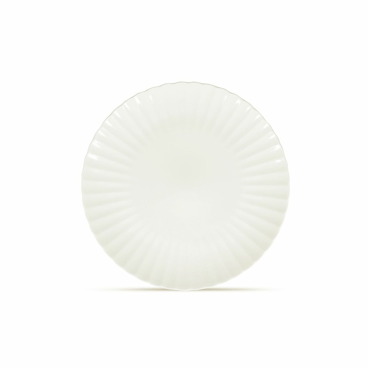 Bord 21 cm Bloom white