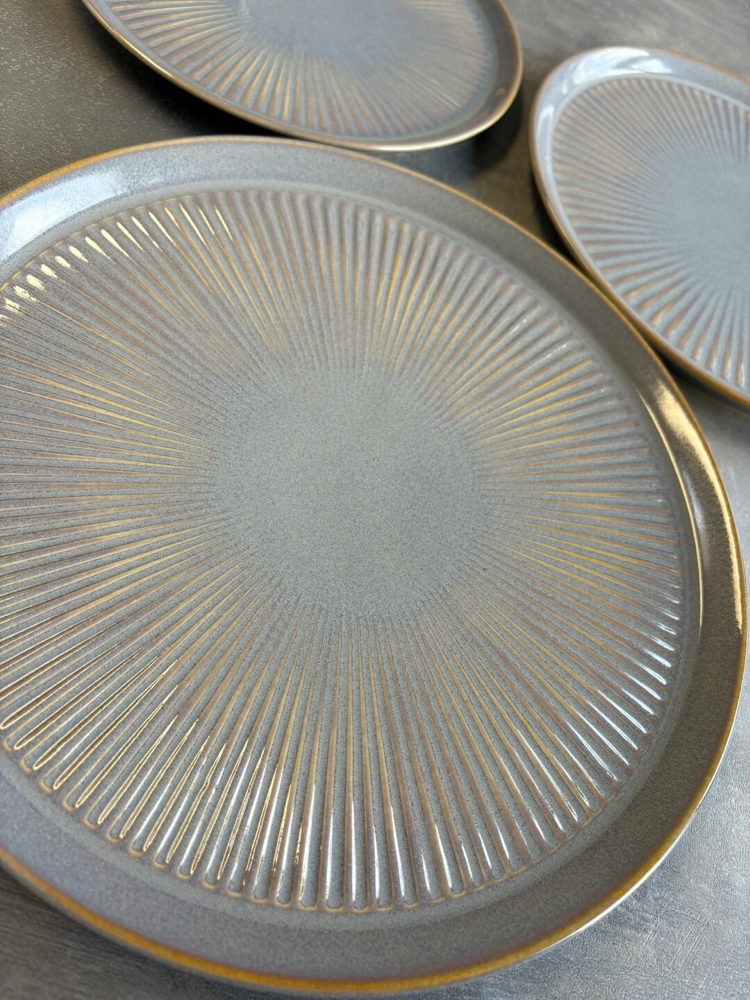 Dessertbord 21 cm Luma Grey