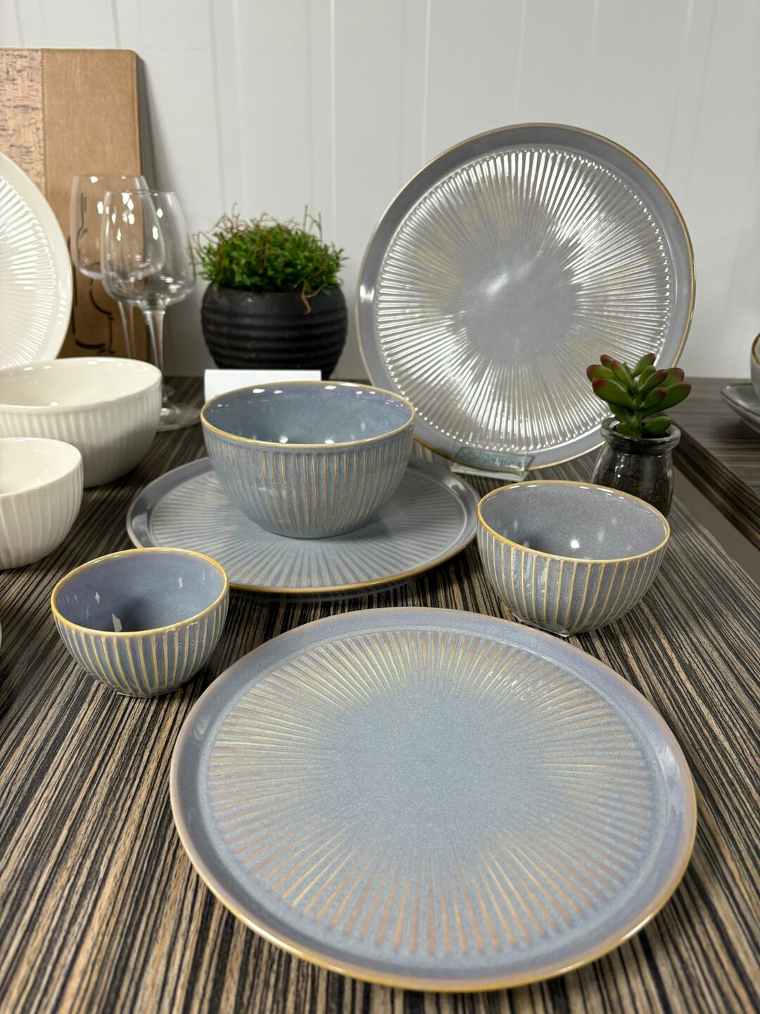 Dessertbord 21 cm Luma Grey