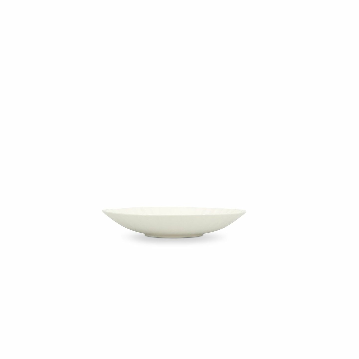 Diep bord 18 cm Bloom white