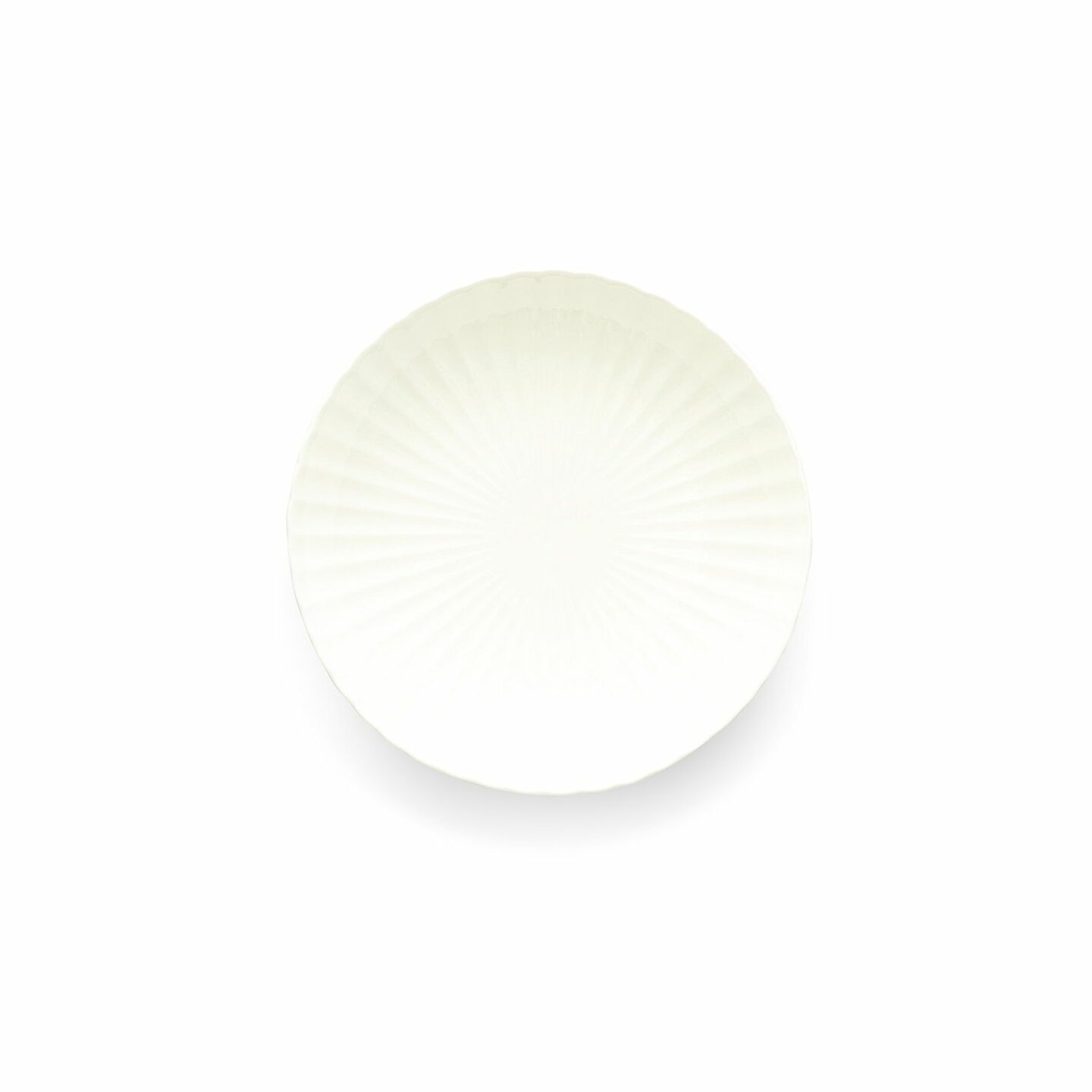 Diep bord 23 cm Bloom white