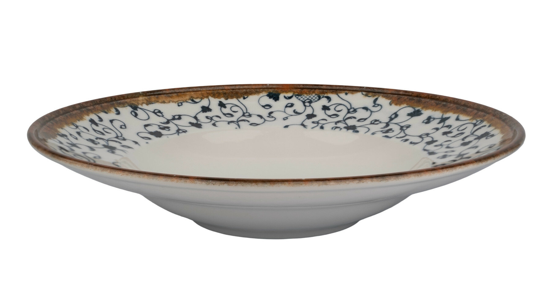 Diep bord 27 cm Fluer