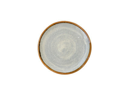 Jersey melamine bord rond grijs 16 cm