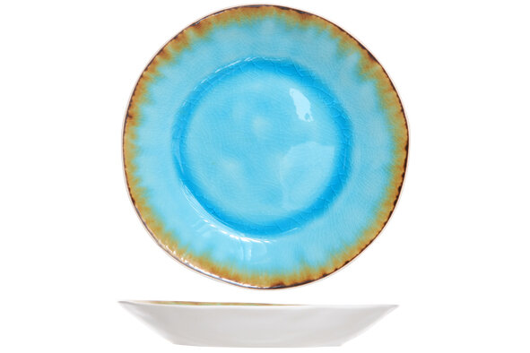Laguna Azzuro schotel 15 cm blauw wit