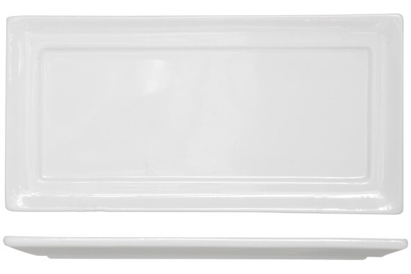 Rechthoekig bord Kara 18x36,5 cm