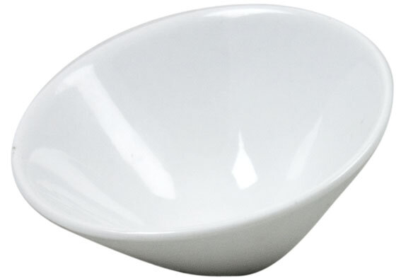 Schaaltje wit 9,5 cm