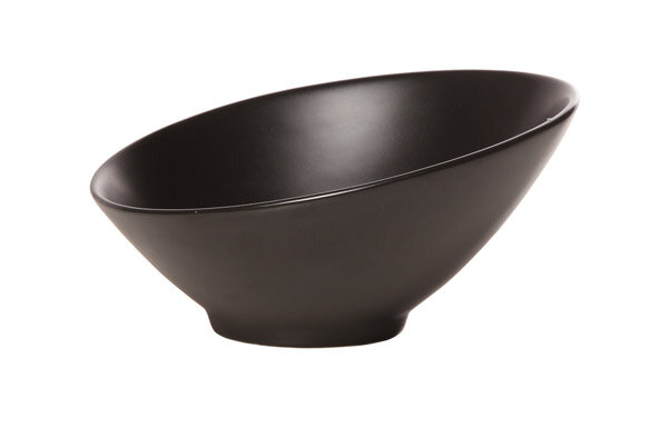 Kom Anthony 15 x 7,5  cm zwart