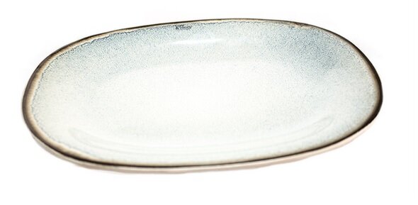 Dessertbord ovaal 19,5 x 23,5 cm Fez Blue