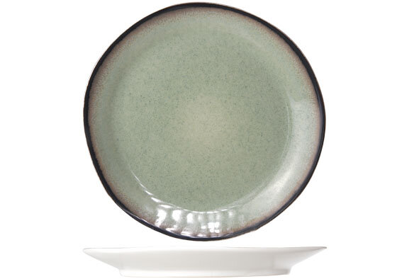 Bord rond 28 cm Fez Green