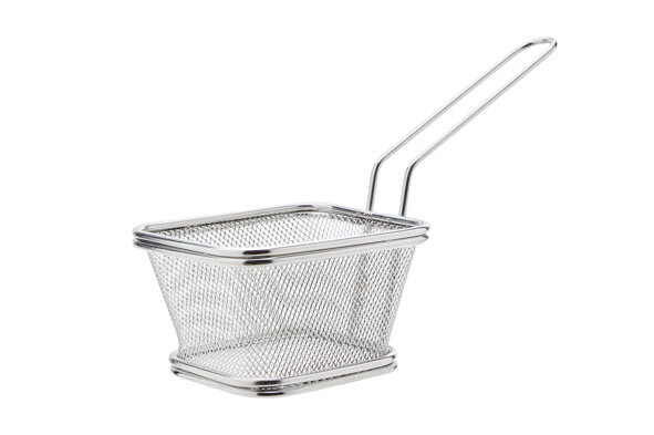 Frietmandje rechthoek klein 10,5 cm
