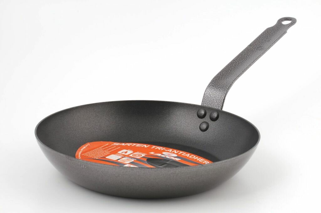 Koekenpan 32 cm staal anti aanbak Horeca