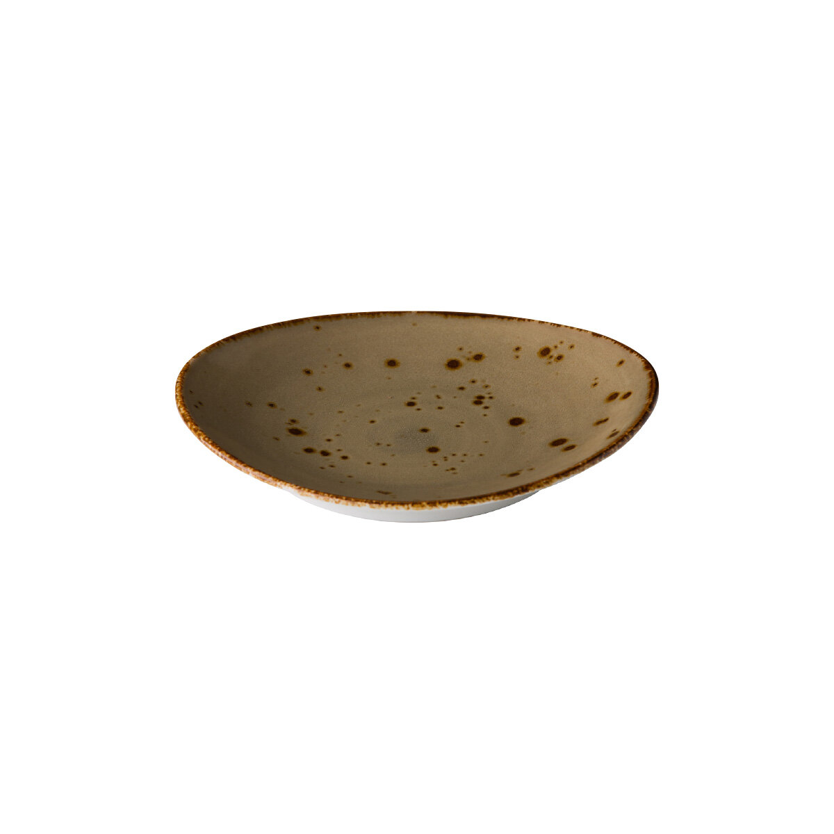 Bord ovaal zand 21,5cm Q Authentic